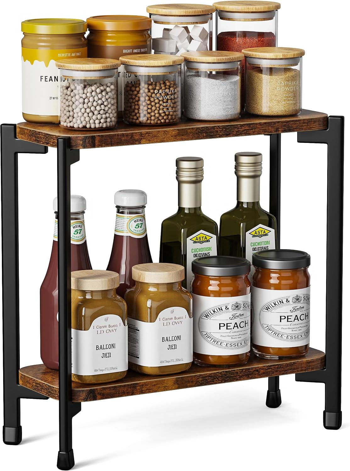 2-Tier Spice Rack Organizer - Field & Nook
