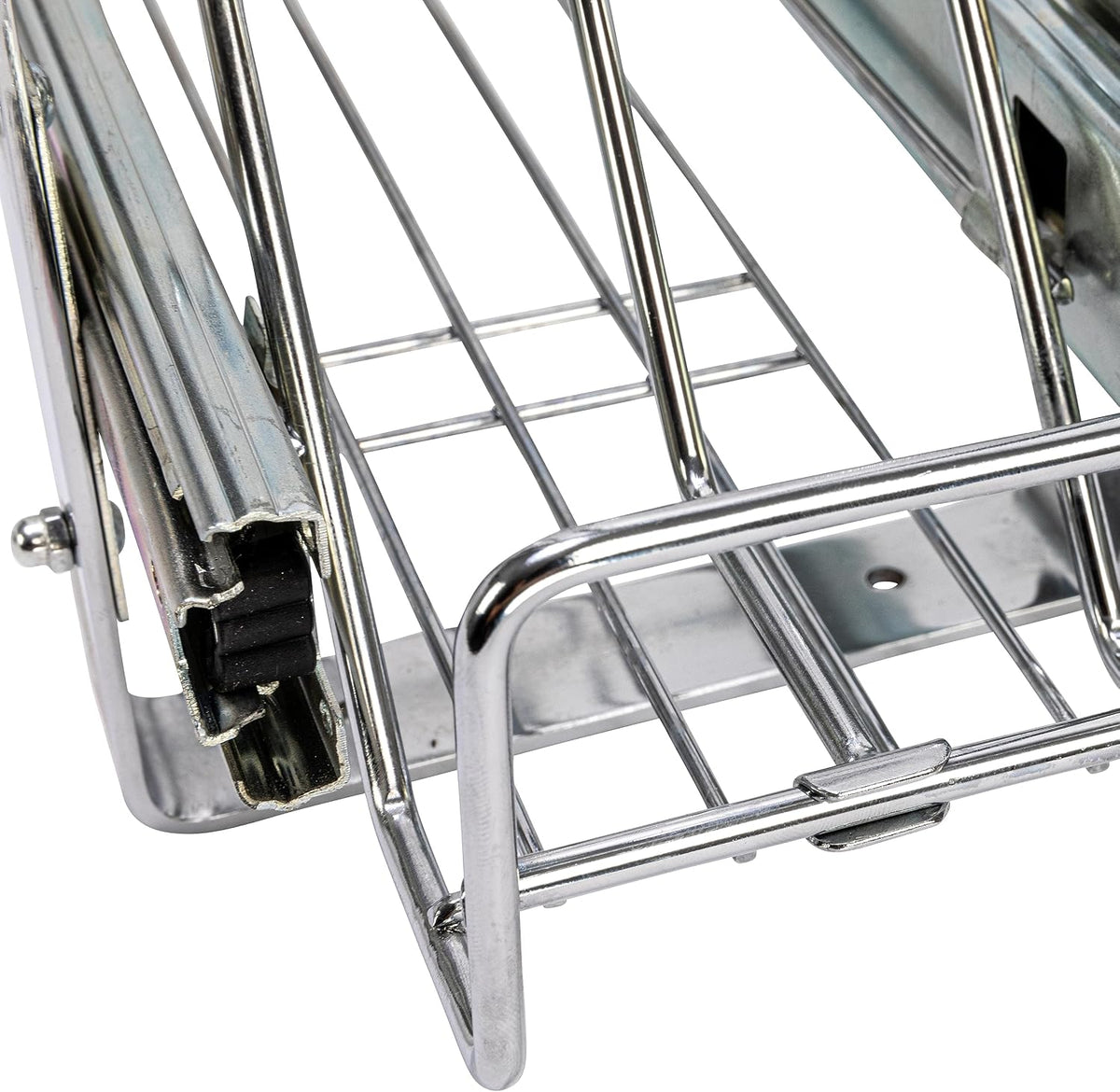Household Essentials Glidez 2-Tier Pull-Out Organizer, Chrome