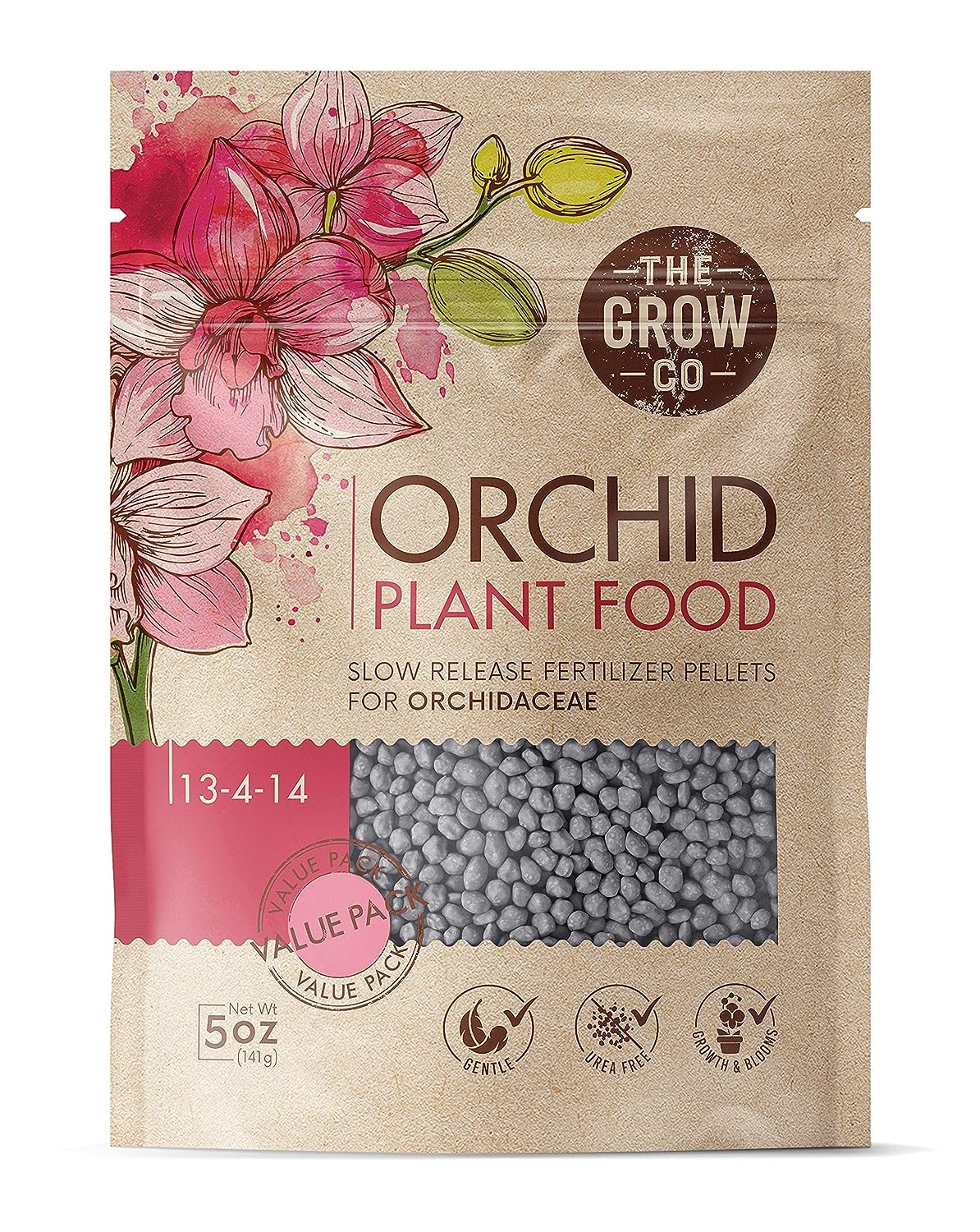 Slow-Release Orchid Fertilizer Pellets – 5 oz