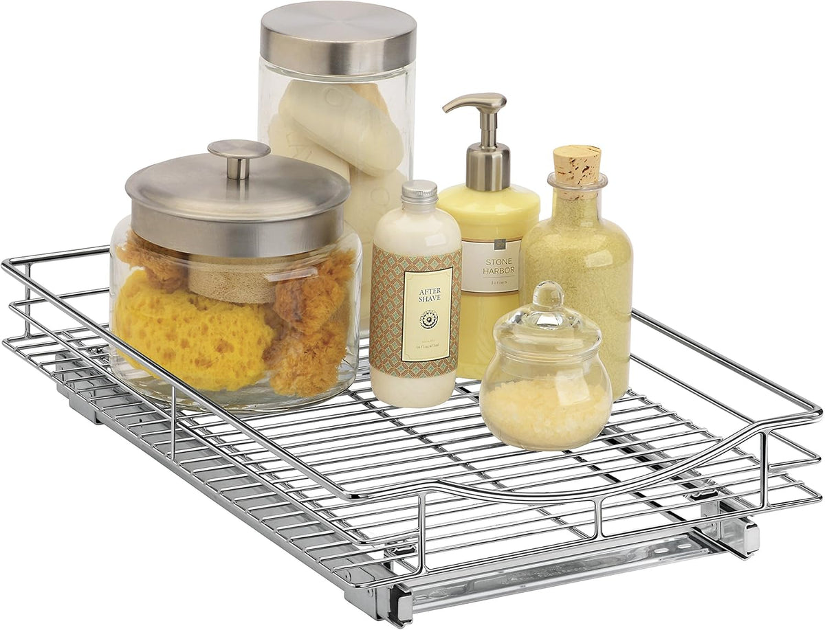 LYNK PROFESSIONAL® Pull Out Cabinet Organizer, Kitchen Slide Out