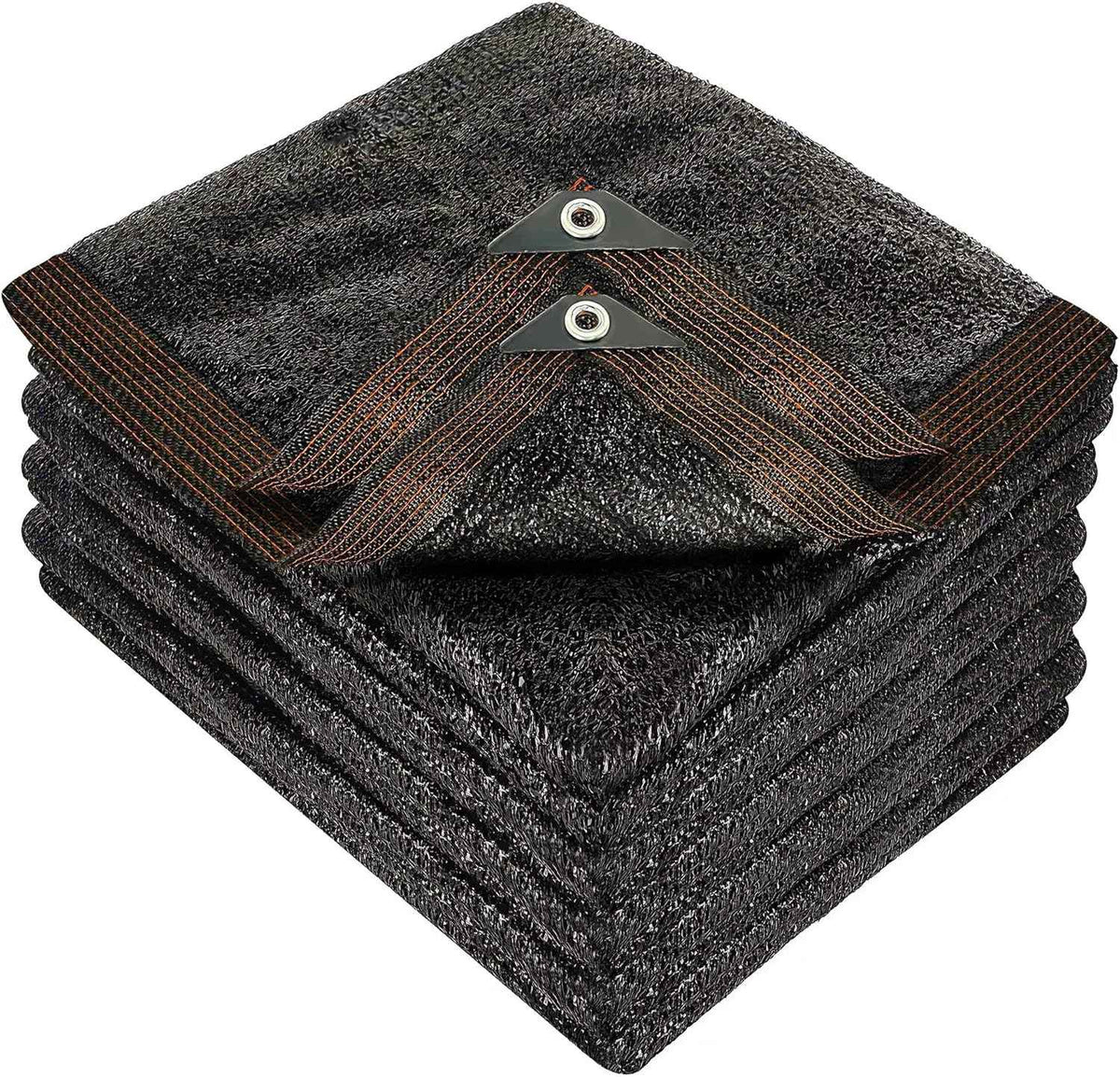 winemana 40% Black Shade Cloth, 20 x 20 FT Durable Mesh Tarp with Grommets, Resistant Garden Sun Shade Netting, Shading Antifreezing for Pergola, Greenhouse, Plants Growing, Chicken Coop