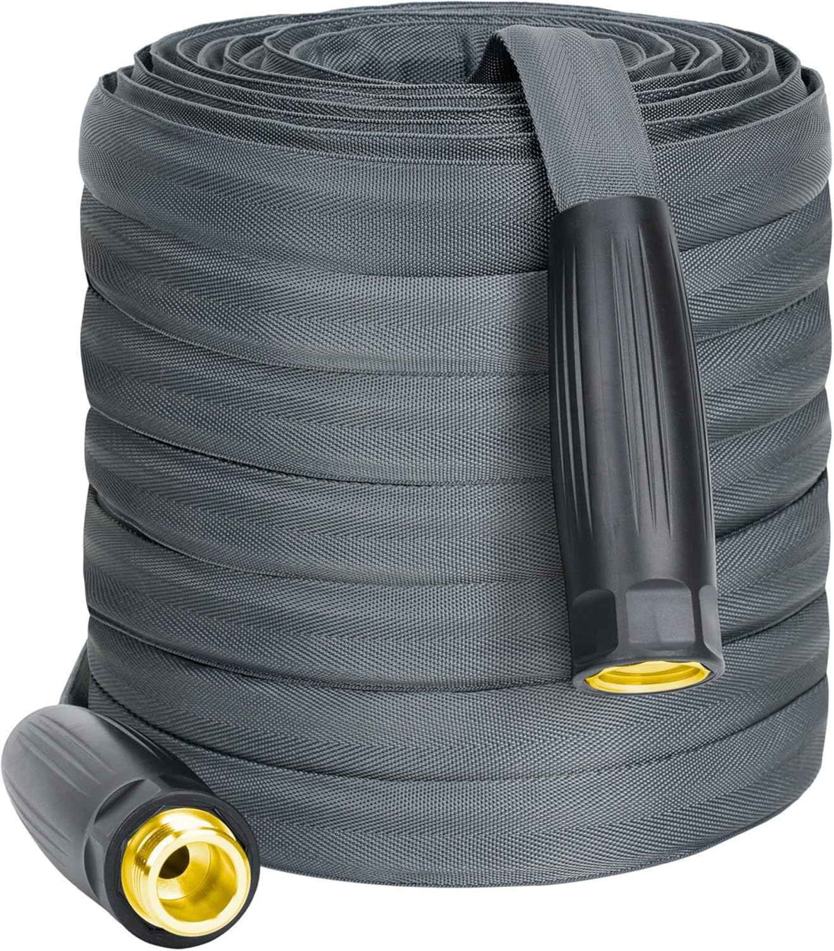 Lightweight Garden Hose 100FT, Flexible Kink Resistant Water Hose, Non-Expanding Heavy Duty for Lawns RV Gardening and Outdoor, 5/8 inch
